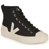 Shoes Hi top trainers Veja WATA II Black / White