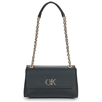 Bags Women Shoulder bags Calvin Klein Jeans RE-LOCK EW CONV XBODY PBL Black