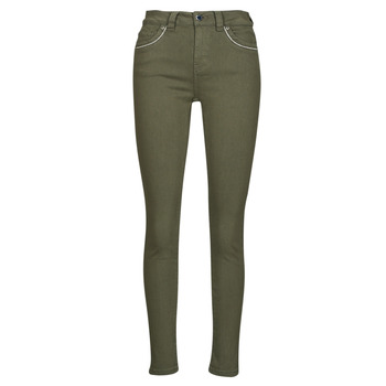 Clothing Women 5-pocket trousers Morgan PIZZY1 Kaki
