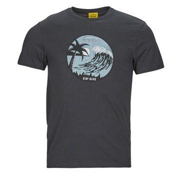 Clothing Men Short-sleeved t-shirts Oxbow P1TARNEL Grey / Dark