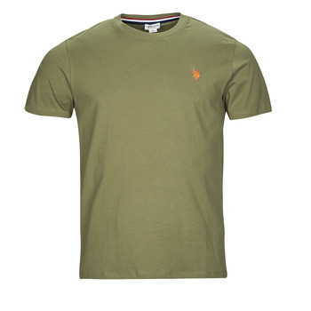 Clothing Men Short-sleeved t-shirts U.S Polo Assn. MICK Kaki