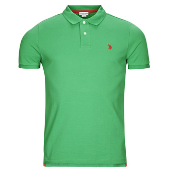 Clothing Men Short-sleeved polo shirts U.S Polo Assn. KING Green
