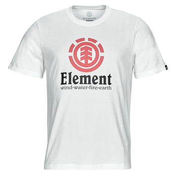 Clothing Men Short-sleeved t-shirts Element VERTICAL SS White