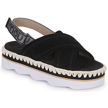 Shoes Women Sandals Mou MU.SW581001A-BLA Black