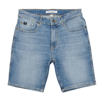 Clothing Boy Shorts / Bermudas Calvin Klein Jeans REG SHORT MID BLUE Blue