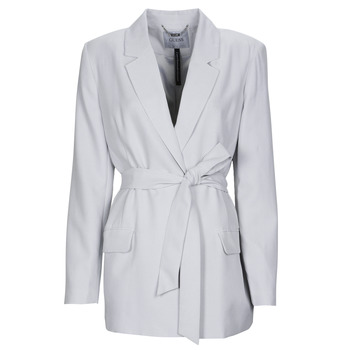 Clothing Women Jackets / Blazers Guess CORNELIA BLAZER Grey