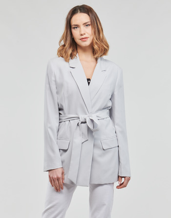 Clothing Women Jackets / Blazers Guess CORNELIA BLAZER Grey