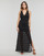 Clothing Women Long Dresses Guess SL LIZA LONG DRESS Black