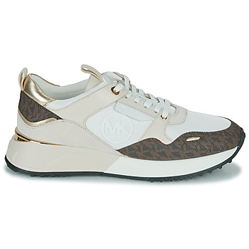 MICHAEL Michael Kors THEO TRAINER White / Brown / Gold
