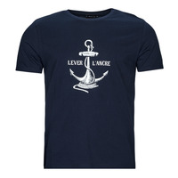 Clothing Men Short-sleeved t-shirts Armor Lux T-SHIRT SERIGRAPHIE Marine