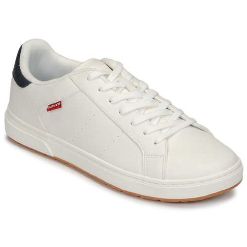 Shoes Men Low top trainers Levi's PIPER White / Marine