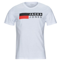 Clothing Men Short-sleeved t-shirts Jack & Jones JJECORP LOGO TEE SS O-NECK White