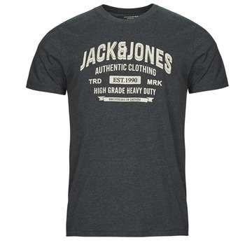 Clothing Men Short-sleeved t-shirts Jack & Jones JJEJEANS TEE SS O-NECK Grey