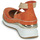 Shoes Women Low top trainers Mam'Zelle VOLOU Orange / White / Gold