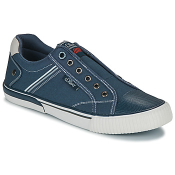 Shoes Men Low top trainers S.Oliver 14603 Marine