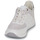 Shoes Women Low top trainers Geox D BULMYA White / Silver