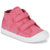 Shoes Girl Hi top trainers Victoria BOTIN TIRAS LONA TINT Pink