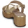 Shoes Women Sandals Wonders D-8803-GLOW Gold
