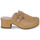 Shoes Women Clogs Wonders D-9503-TREND Brown