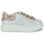 Shoes Women Low top trainers Tosca Blu ALOE White / Pink / Gold