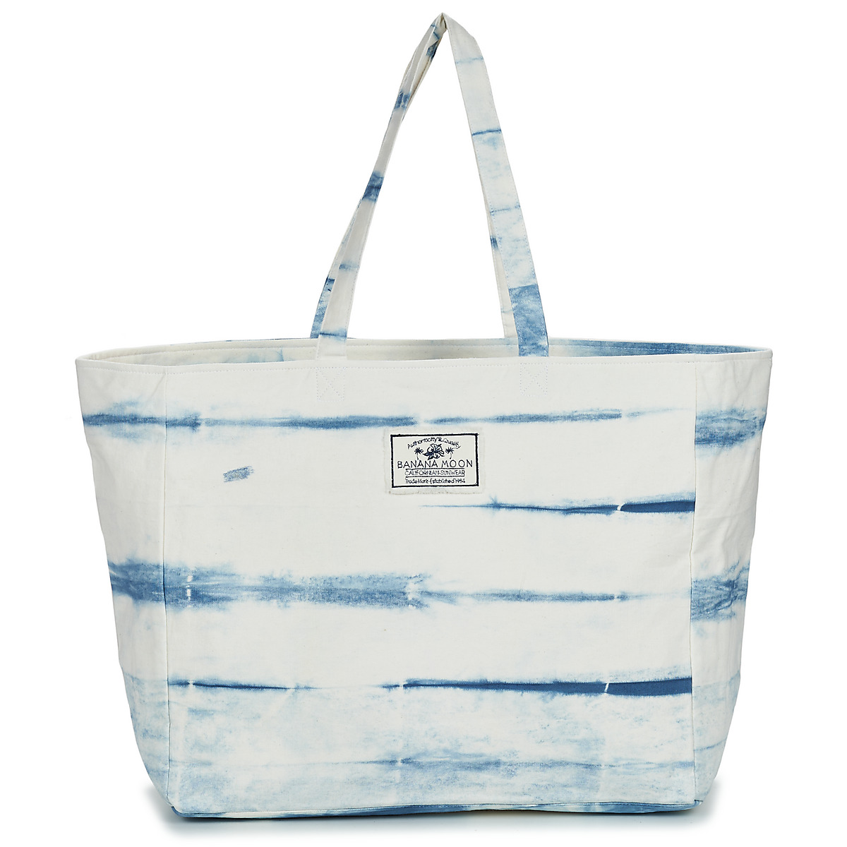 Bags Women Shopping Bags / Baskets Banana Moon ALBERTO RENATA Blue / White