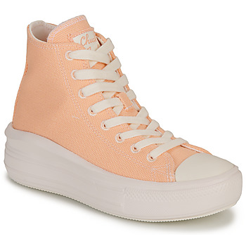 Shoes Women Hi top trainers Converse CHUCK TAYLOR ALL STAR MOVE-CONVERSE CITY COLOR Pink