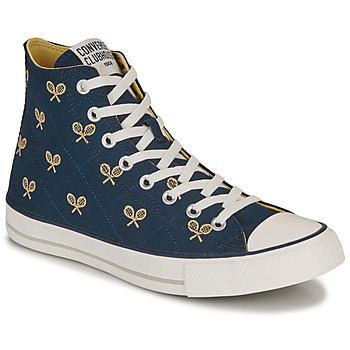 Shoes Men Hi top trainers Converse CHUCK TAYLOR ALL STAR-CONVERSE CLUBHOUSE Marine / Yellow