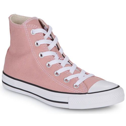Shoes Women Hi top trainers Converse CHUCK TAYLOR ALL STAR SEASONAL COLOR HI Pink / Black / White