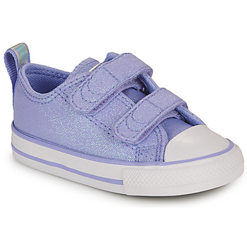 Shoes Girl Low top trainers Converse INFANT CONVERSE CHUCK TAYLOR ALL STAR 2V EASY-ON FESTIVAL FASHIO Purple