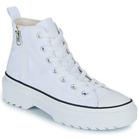 Shoes Girl Hi top trainers Converse CHUCK TAYLOR ALL STAR LUGGED LIFT PLATFORM CANVAS HI White