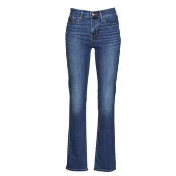 Clothing Women Straight jeans Levi's 314 SHAPING STRAIGHT Marine