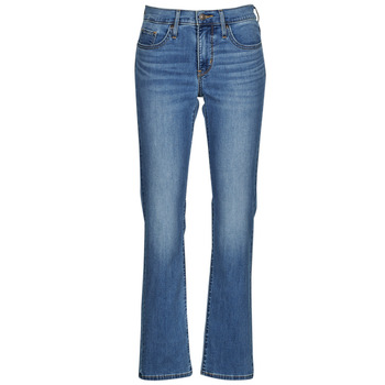 Clothing Women Straight jeans Levi's 314 SHAPING STRAIGHT Blue
