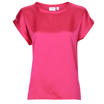 Clothing Women Tops / Blouses Vila VIELLETTE Pink