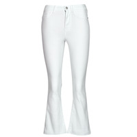 Clothing Women Flare / wide jeans Noisy May NMSALLIE HW KICK FLARED JEANS VI163BW S* White