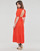 Clothing Women Long Dresses Desigual VEST_WEND Orange
