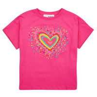 Clothing Girl Short-sleeved t-shirts Desigual TS_HEART Pink