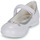 Shoes Girl Flat shoes Chicco CIRY White / Silver