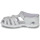 Shoes Girl Sandals Chicco FLAVIA White / Silver