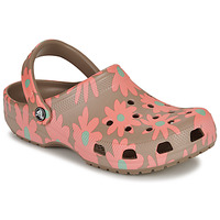 Shoes Women Clogs Crocs Classic Retro Resort Clog Beige / Pink