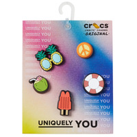 Shoe accessories Accessories Crocs JIBBITZ HAPPY SUMMER 5 PACK Multicolour
