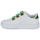 Shoes Girl Low top trainers Lacoste L001 White / Iridescent