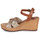 Shoes Women Sandals Tamaris 28346-496 Brown / Gold