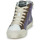 Shoes Women Hi top trainers Meline NKC1151 Gold / Purple