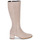 Shoes Women High boots So Size MANALINE Nude