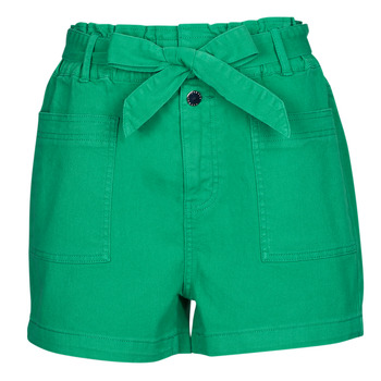 Clothing Women Shorts / Bermudas Naf Naf FREP SH1 Green