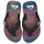Shoes Boy Flip flops Quiksilver MOLOKAI LAYBACK II Blue / Multicolour