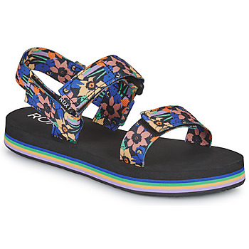 Shoes Women Sandals Roxy ROXY CAGE Black / Multicolour