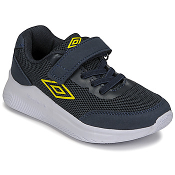Shoes Boy Low top trainers Umbro UM NATEO VLC Marine / Yellow