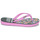 Shoes Girl Flip flops Roxy RG VIVA STAMP II Marine / Pink
