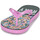 Shoes Girl Flip flops Roxy RG VIVA STAMP II Marine / Pink